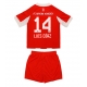 Bayern Munich Luis Diaz #14 Domaci Dres za djecu 2025-26 Kratak Rukav (+ Kratke hlače) Bayern Munich Luis Diaz #14 Domaci Dres za djecu 2025-26 Kratak Rukav (+ Kratke hlače)